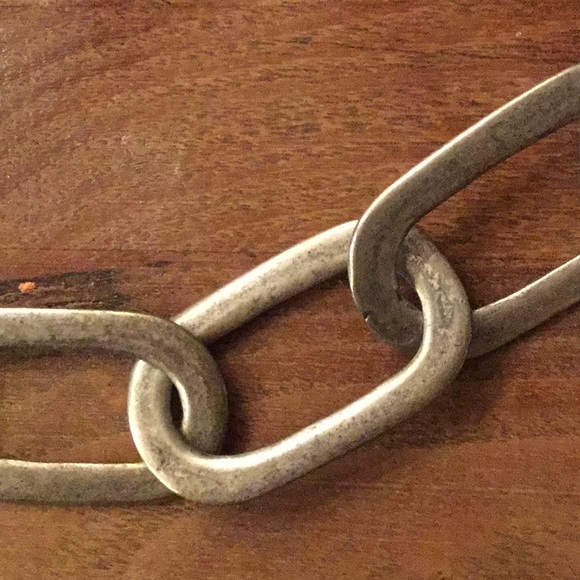 Silver chain necklace - Picture 2 of 3